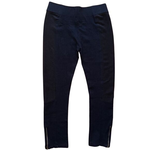 Active USA Black Pull On Pants w/ Ankle Zippers - Size Large - Picture 5 of 6